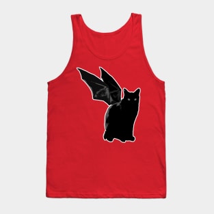 Death Stare from Ciabatta, Bat-Cat Tank Top